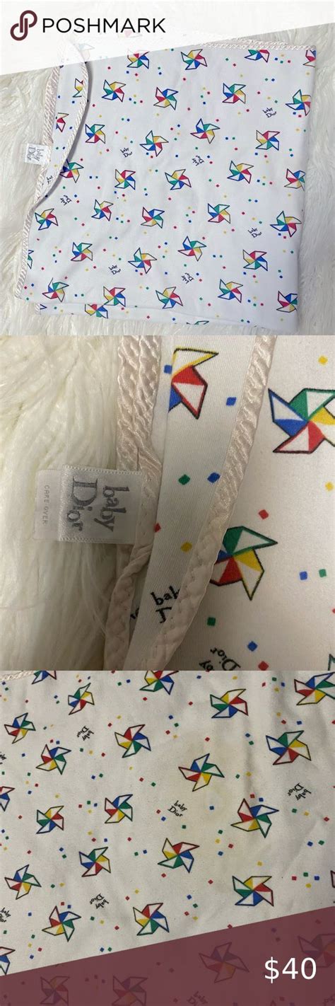 dior baby blanket